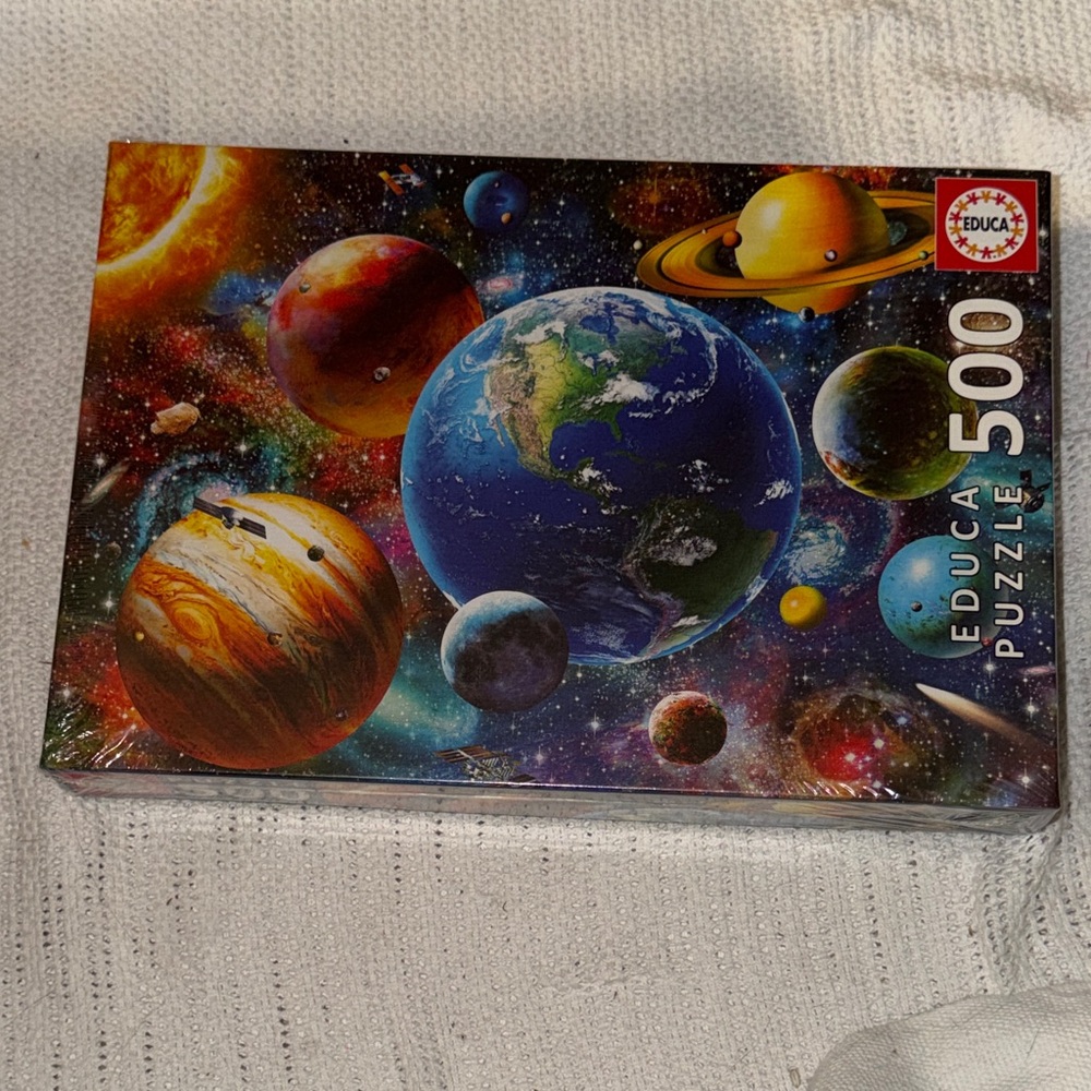 Educa 500 Piece Solar System Space Puzzle NEW Sealed